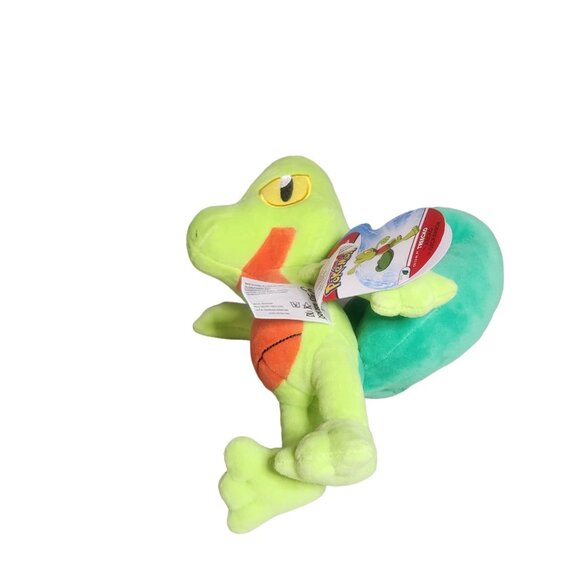 Pokemon Treecko Plush 8" Officially Licensed Nintendo by Jazwares NWT - Picture 9 of 9